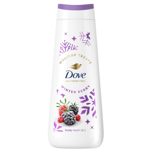 DOVE LIMITED EDITION HOLIDAY TREATS BODY WASH WINTER BERRY