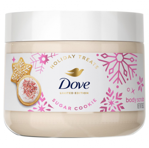 DOVE LIMITED EDITION- HOLIDAY TREATS BODY SCRUB SUGAR COOKIE SPRINKLE