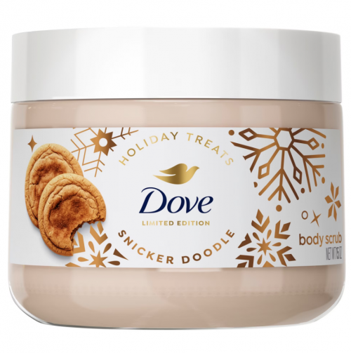 DOVE LIMITED EDITION- HOLIDAY TREATS BODY SCRUB SNICKERDOODLE