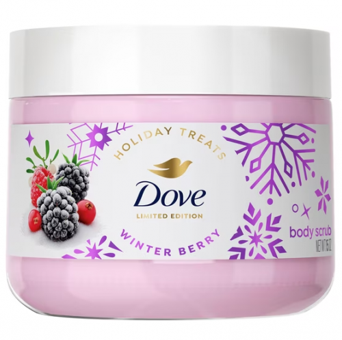 DOVE LIMITED EDITION- HOLIDAY TREATS BODY SCRUB SCRUB WINTER BERRY