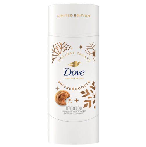DOVE LIMITED EDITION- TREATS ANTIPERSPIRANT DEODORANT SNICKERDOODLE