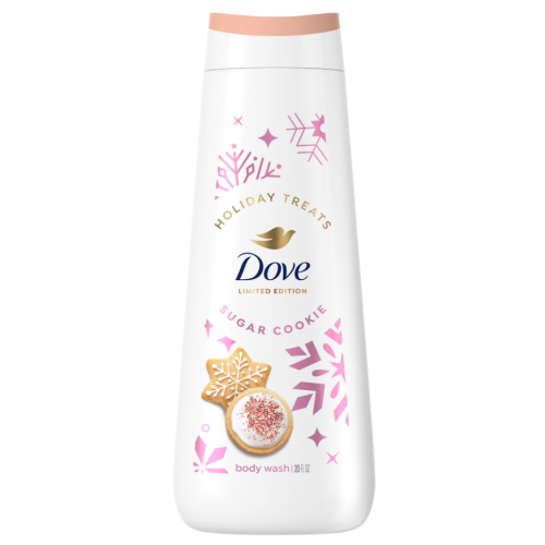 DOVE LIMITED EDITION- HOLIDAY TREATS BODY WASH SUGAR COOKIE SPRINKLE