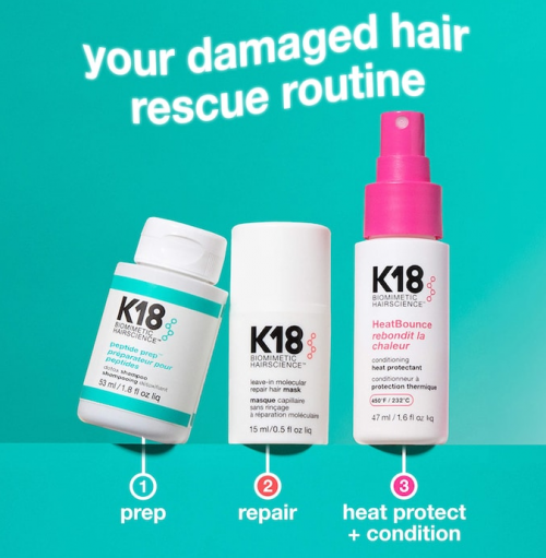 K18 - DAMAGED HAIR RESCUE MINIS GIFT SET