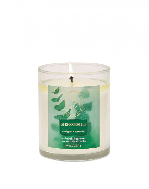 BATH BODY WORKS - EUCALYPTUS SPEARMINT CANDLE 227G