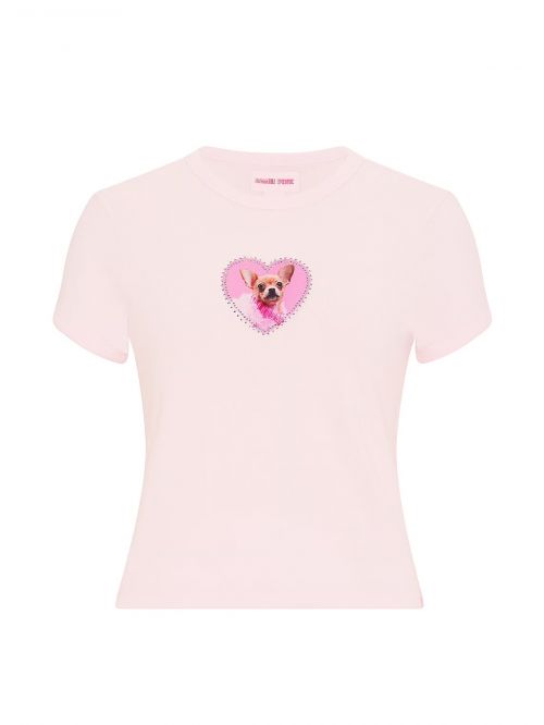 PINK | ELLE BABY TEE TAM M