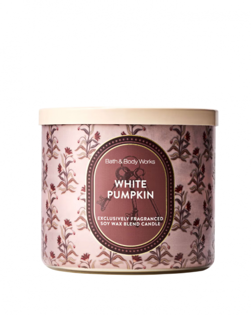 BATH & BODY WORKS - WHITE PUMPKIN CANDLE 411G