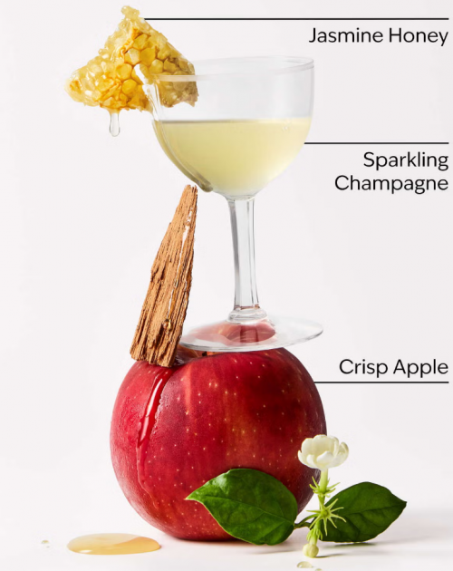 BATH & BODY WORKS- CHAMPAGNE APPLE & HONEY BODY CREAM