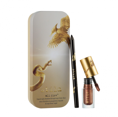 STILA X THE HUNGER GAMES- ALL FIRE LIQUID EYE SHADOW / KAJAL EYE LINER DUO