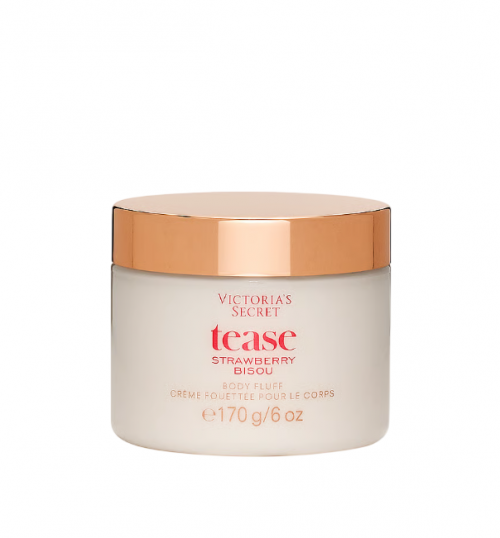 VICTORIA'S SECRET - TEASE STRAWBERRY BISOU BODY FLUFF