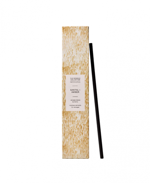 BATH & BODY WORKS -  SANTAL + AMBER FRAGRANCE INFUSED LIQUIDLESS REEDS