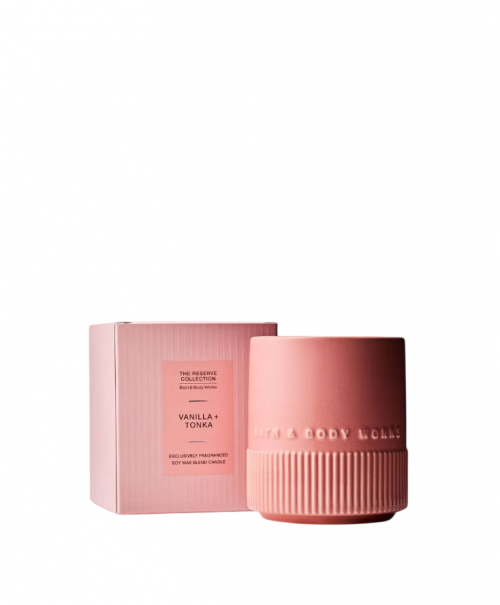 BATH & BODY WORKS- VANILLA + TONKA CANDLE 227G
