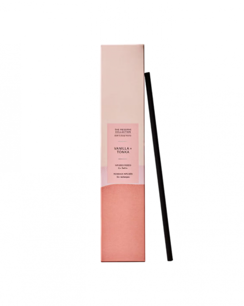 BATH & BODY WORKS- VANILLA + TONKA FRAGRANCE INFUSED LIQUIDLESS REEDS