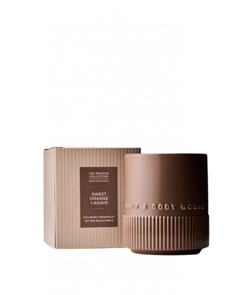 BATH & BODY WORKS- SWEET ORANGE + AGAVE CANDLE 227G