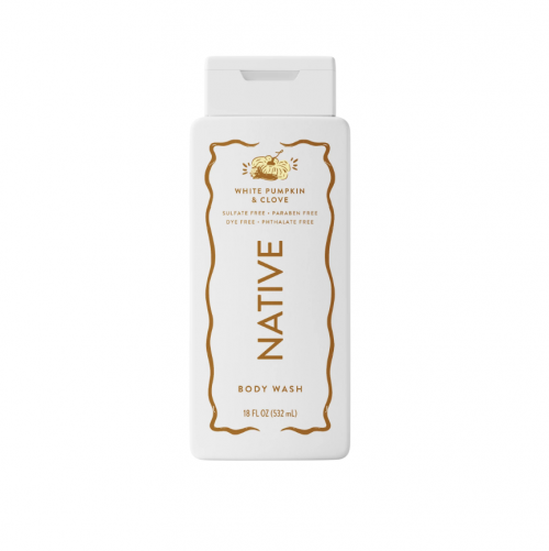 NATIVE- FALL COLLECTION BODY WASH- WHITE PUMPKIN & CLOVE