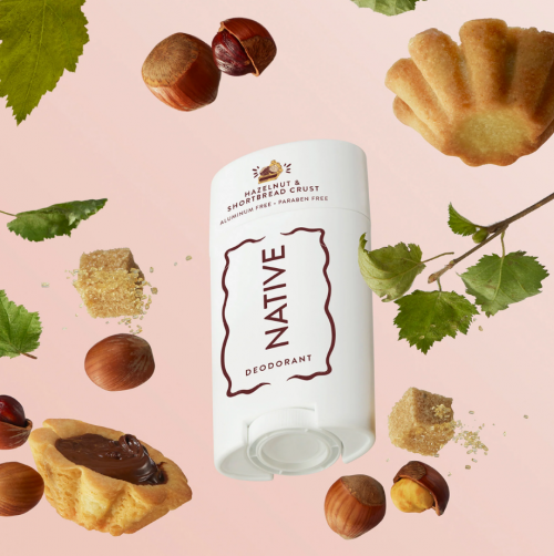 NATIVE- FALL COLLECTION SOLID DEODORANT - HAZELNUT & SHORTBREAD CRUST
