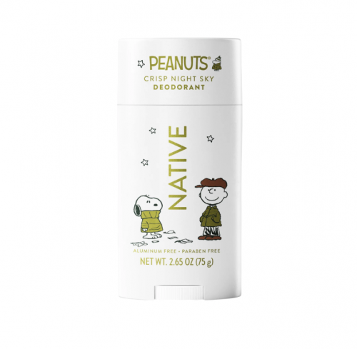 NATIVE- FALL PEANUTS COLLAB SOLID DEODORANT- CRISP NIGHT SKY