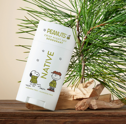 NATIVE- FALL PEANUTS COLLAB SOLID DEODORANT- CRISP NIGHT SKY