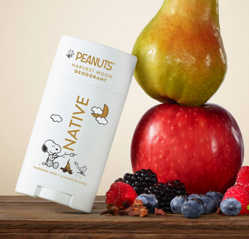 NATIVE- FALL PEANUTS COLLAB SOLID DEODORANT- HARVEST MOON