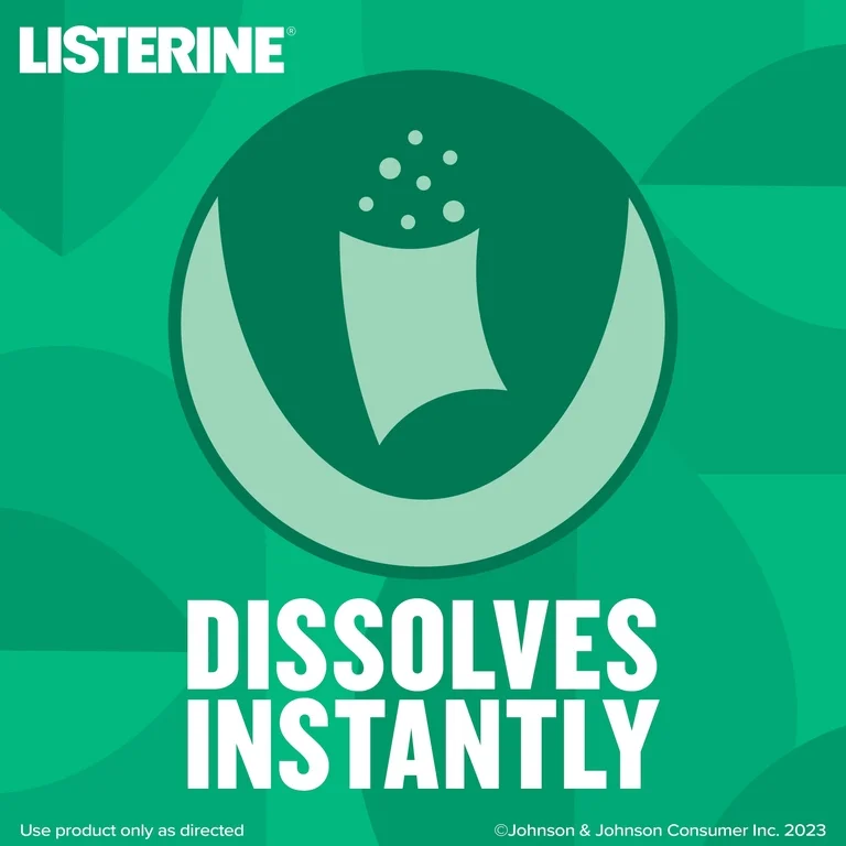 LISTERINE- FRESHBURST POCKETPAKS ORAL CARE BREATH STRIPS-SPEARMINT