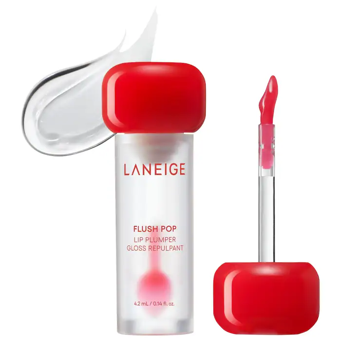 LANEIGE- FLUSH POP PLUMPING PEPTIDE LIP GLOSS TREATMENT