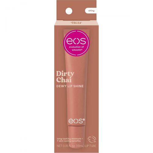EOS- DEWY LIP SHINE- DIRTY CHAI