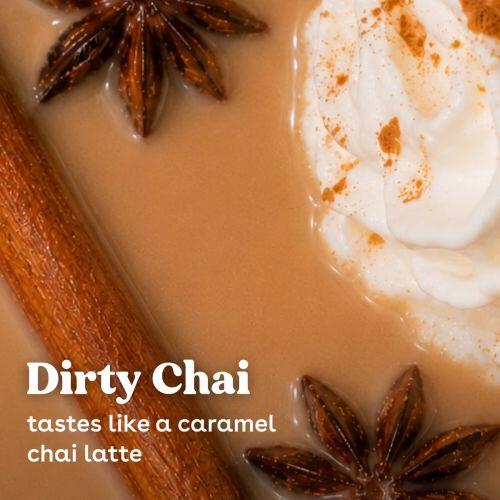 EOS- DEWY LIP SHINE- DIRTY CHAI