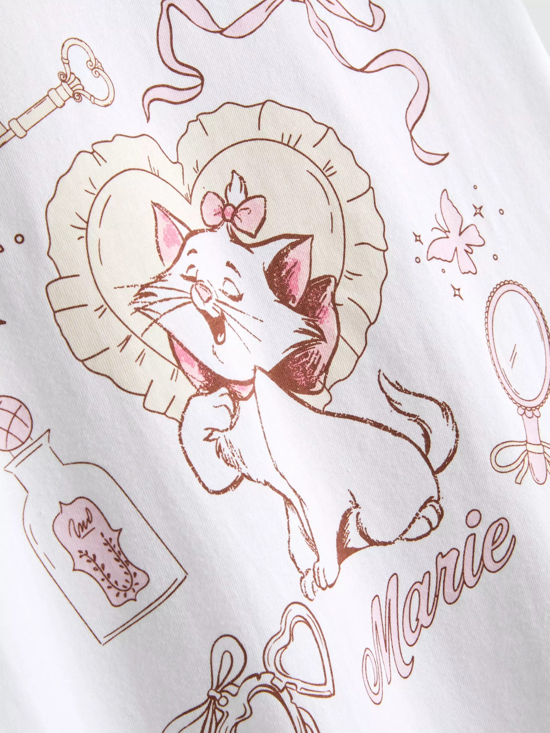 PRIMARK - DISNEY THE ARISTOCATS MARIE GRAPHIC PIJAMAS TAM M