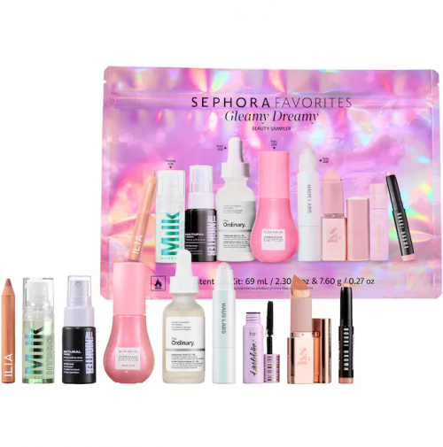 SEPHORA FAVORITES- GLEAMY DREAMY MAKEUP AND SKINCARE VALUE SET