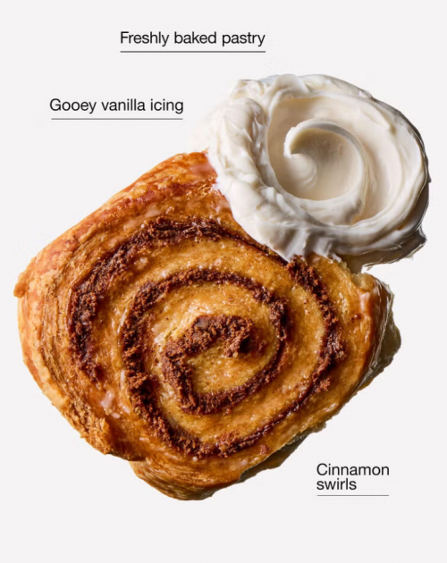 BATH & BODY WORKS - BROWN BUTTER CINNAMON ROLL CANDLE 411G