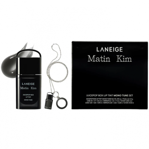 LANEIGE X MATIN KIM- JUICEPOP BOX LIP TINT MONO TUNE SET WITH WEARABLE KEYCHAIN & MIRROR