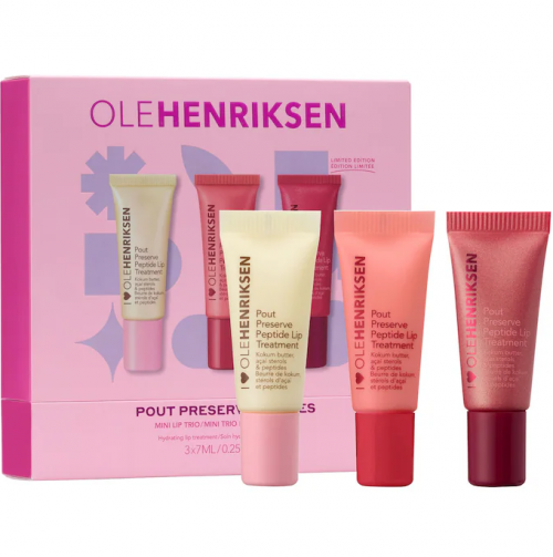 OLEHENRIKSEN- POUT PRESERVE MINI HYDRATING PEPTIDE LIP TRIO SET
