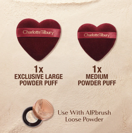 CHARLOTTE TILBURY- AIRBRUSH FLAWLESS BLUR PUFF DUO