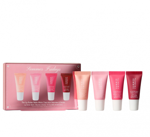 SUMMER FRIDAYS- THE LIP BUTTER BALM MINIS - PINK SET