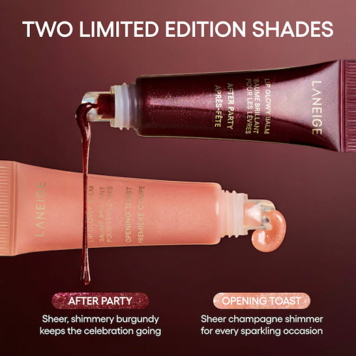 LANEIGE- SPARKLING SHIMMER LIP GLOWY BALM DUO GIFT SET