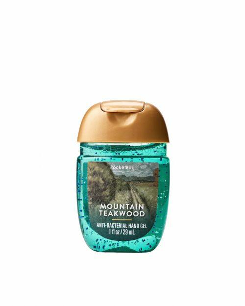 BATH & BODY WORKS - MOUNTAIN TEAKWOOD POCKETBAC HAND SANITIZER