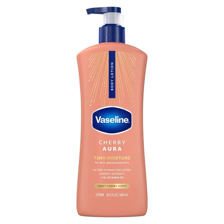 VASELINE- BODY LOTION- CHERRY AURA