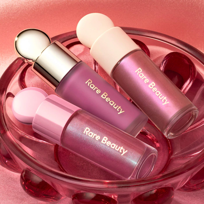 RARE BEAUTY- VIOLET FAVES MINI CHEEK AND LIP TRIO MAKEUP GIFT SET