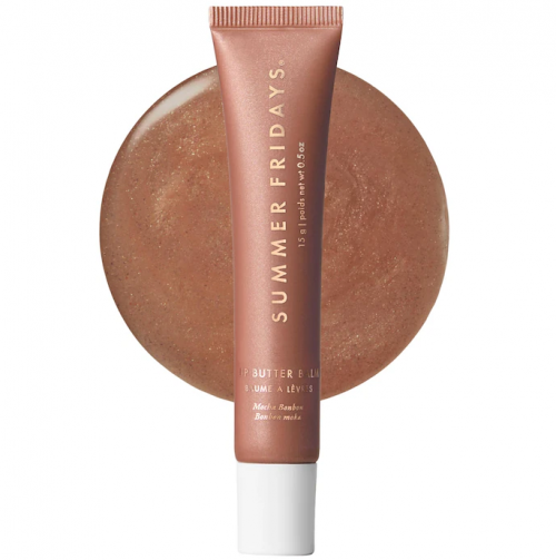 SUMMER FRIDAYS- LIP BUTTER BALM TREATMENT FOR HYDRATION + NOURISHING SHINE- MOCHA BONBON