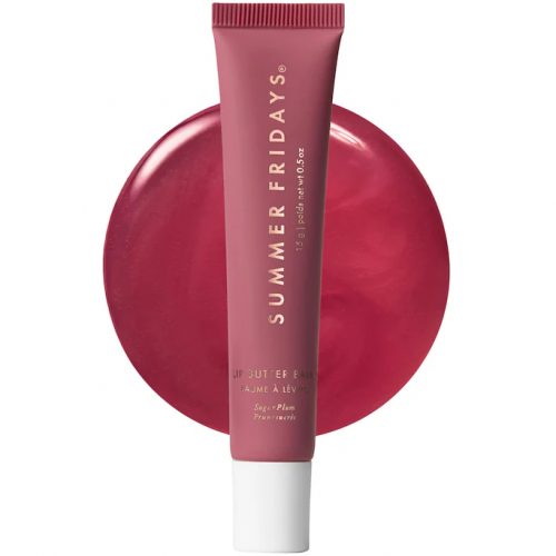 SUMMER FRIDAYS- LIP BUTTER BALM TREATMENT FOR HYDRATION + NOURISHING SHINE- SUGAR PLUM