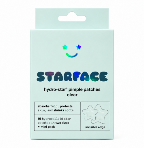 STARFACE - HYDRO STAR PATCHES CLEAR PACK 16 STARS