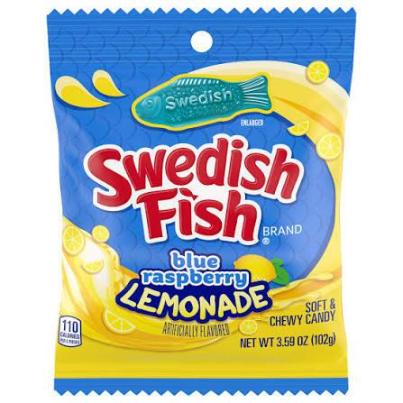 SWEDISH FISH BLUE RASPBERRY LEMONADE 3.5oz