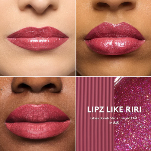 FENTY BEAUTY- LIPZ LIKE RIRI 2-PIECE LIP + SHARPENER MAKEUP GIFT SET