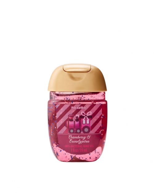BATH BODY WORKS - CRANBERRY & EUCALYPTUS POCKETBAC HAND SANITIZER