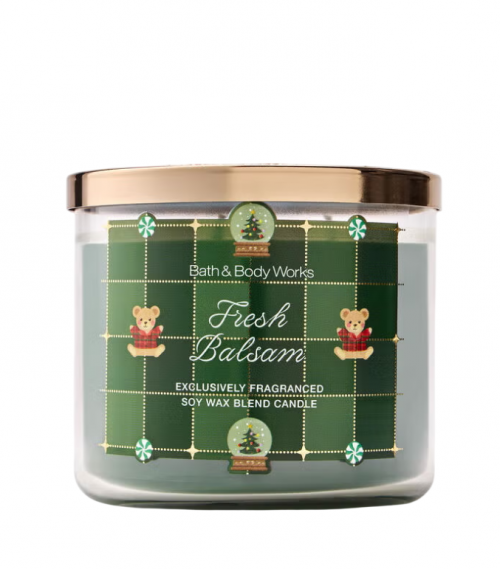 BATH BODY WORKS - FRESH BALSAM CANDLE 411G