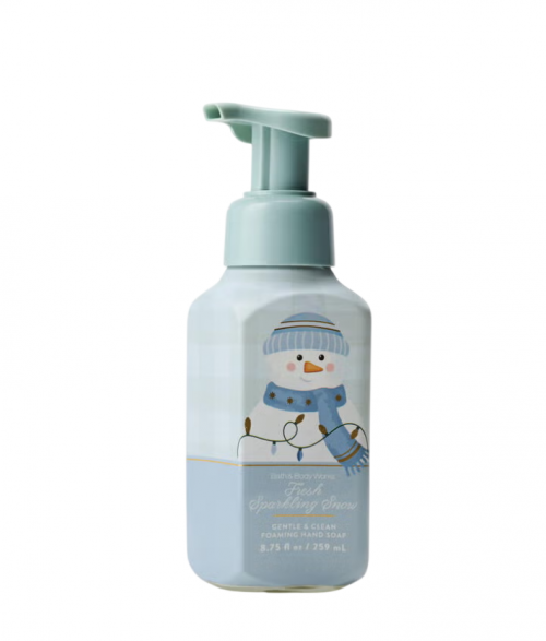BATH BODY WORKS - FRESH SPARKLING SNOW FOAMING HAND SOAP
