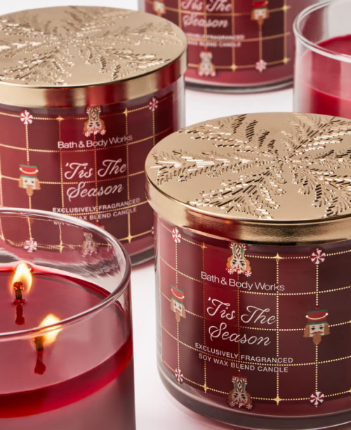 BATH BODY WORKS - 'TIS THE SEASON CANDLE 411G