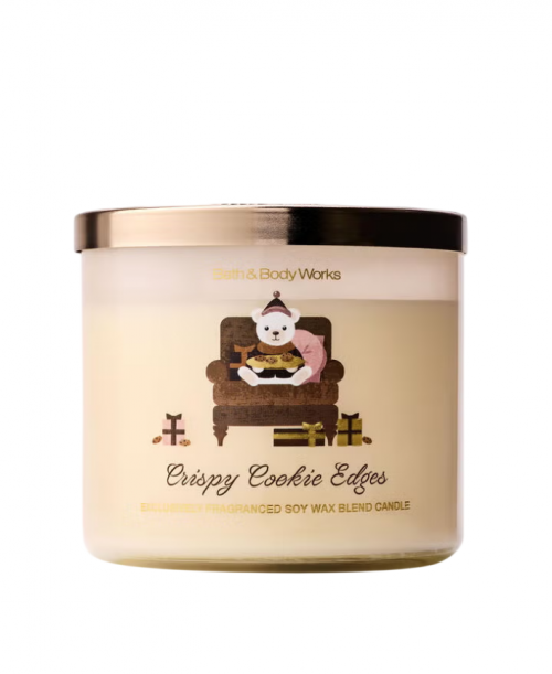BATH BODY WORKS - CRISPY COOKIE EDGES CANDLE 411G