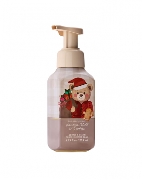 BATH BODY WORKS - SANTA'S MILK & COOKIES FOAMING HAND SOAP