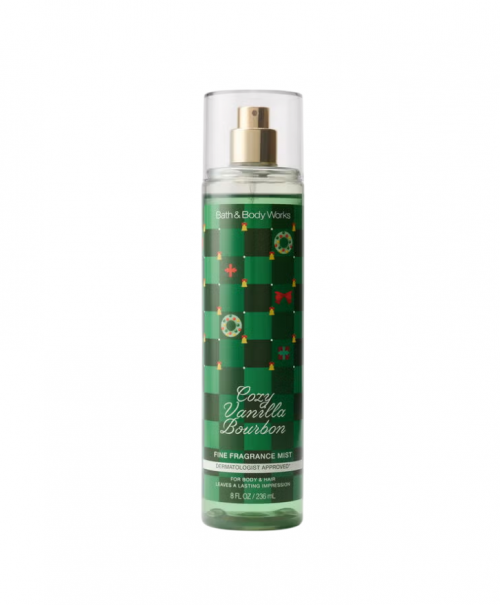 BATH & BODY WORKS- COZY VANILLA BOURBON FINE FRAGRANCE MIST