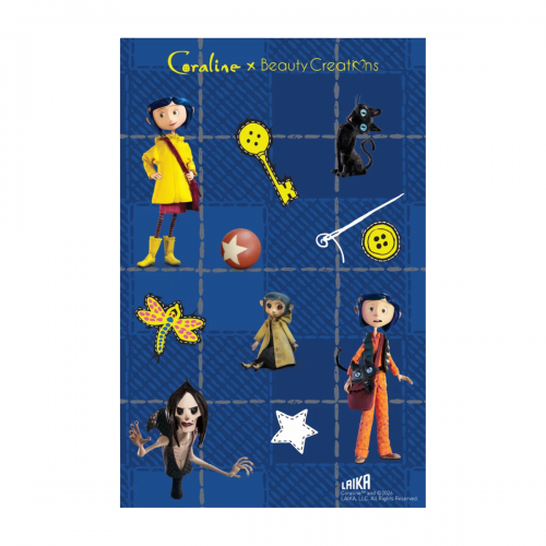 BEAUTY CREATIONS X CORALINE - STICKER SHEET